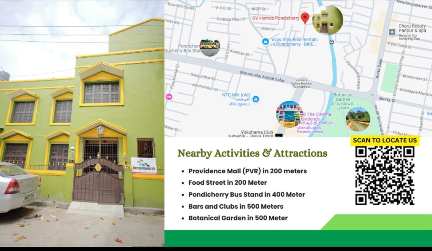 Gv Homes Independent Villa Pondicherry Dış mekan fotoğraf